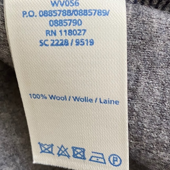 Boden Color-Bocked Sweater, US4, 100% Wool - Picture 5 of 8